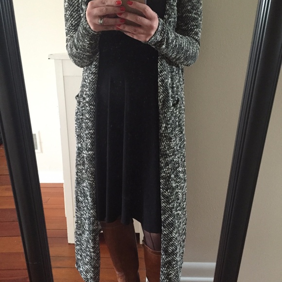 NEW LULAROE xs unicorn Sarah cardigan black - Picture 2 of 7