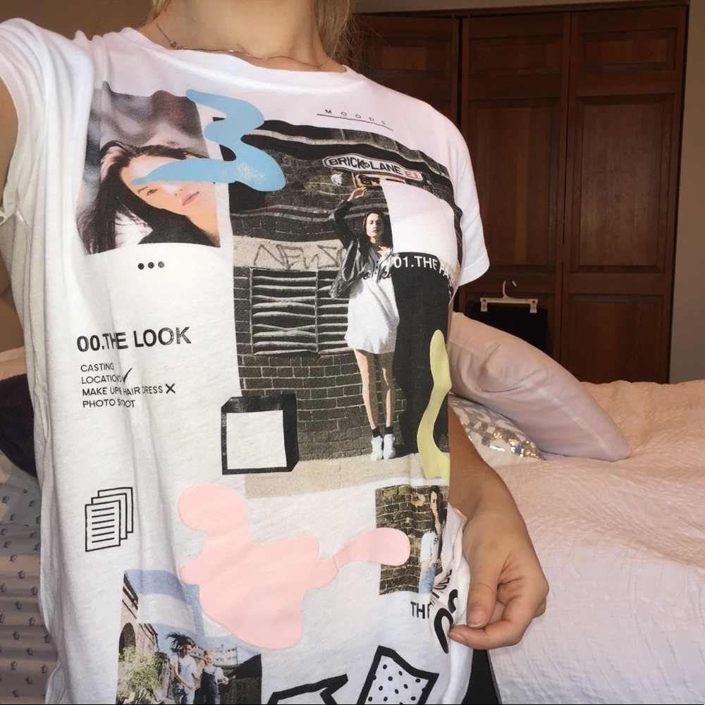 ZARA + TRF t shirt