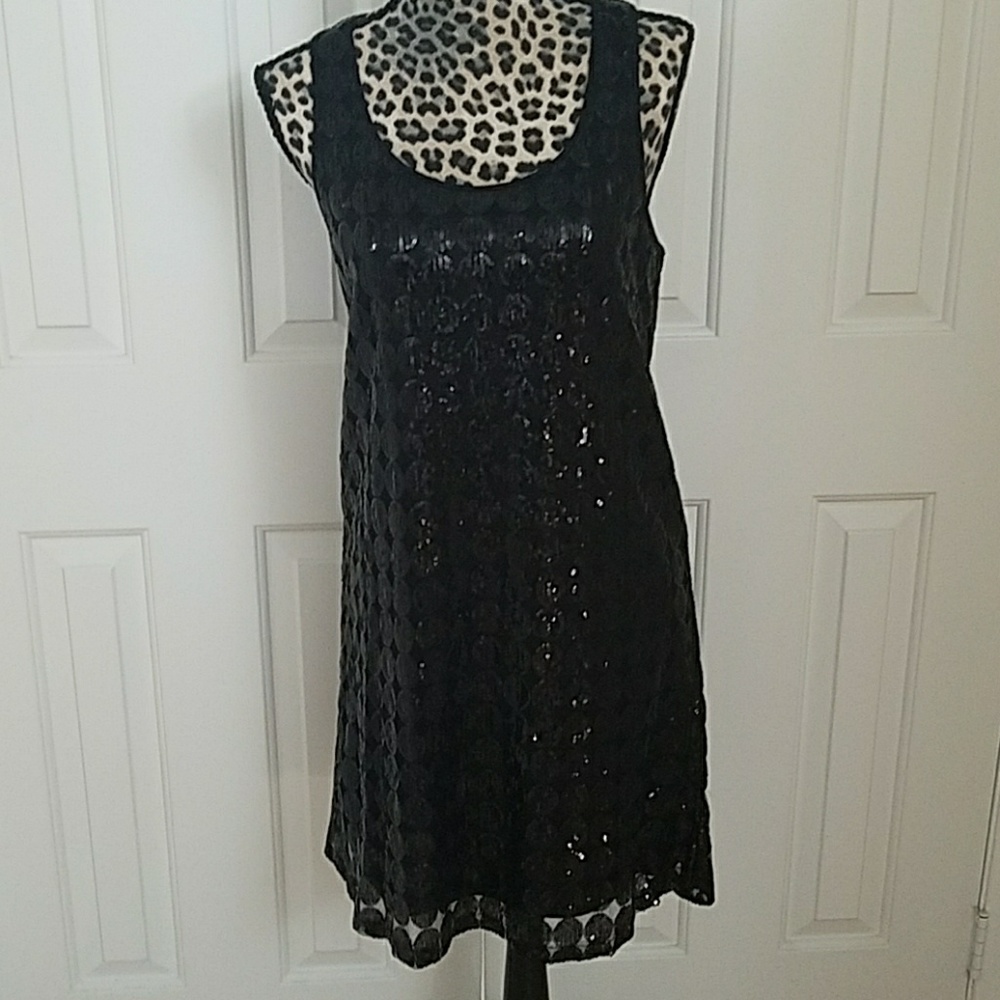 Hype Sequin Tank Dress