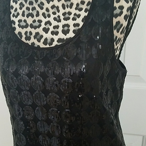 Hype Sequin Tank Dress - Picture 2 of 8