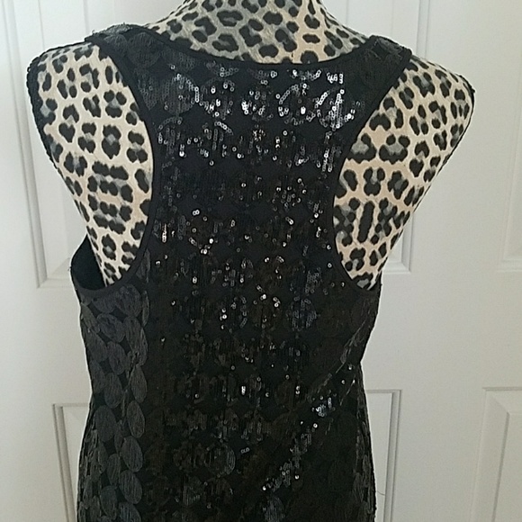 Hype Sequin Tank Dress - Picture 4 of 8
