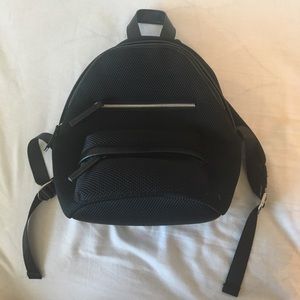 Forever 21 Black Mesh Mini Backpack