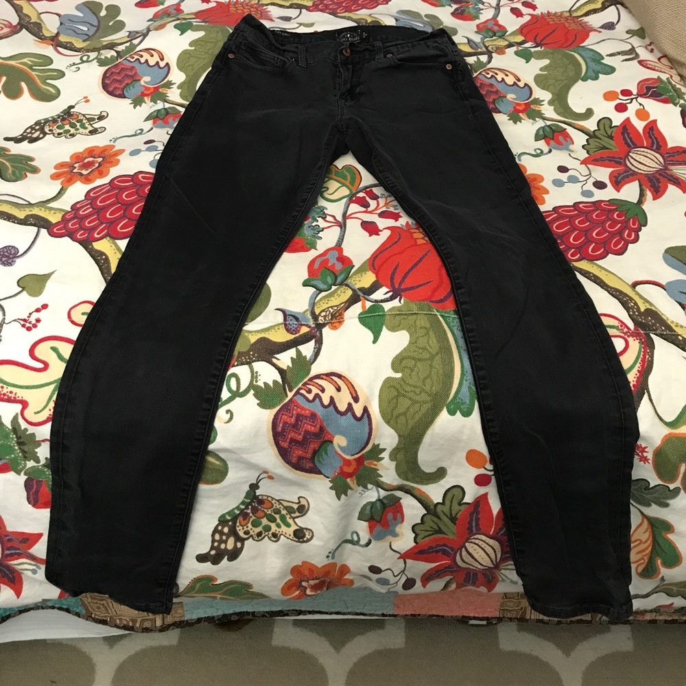 Lucky Brand Jeans Black Sofia skinny 8/28