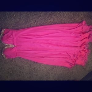 Fushia Mori Lee Formal Dress