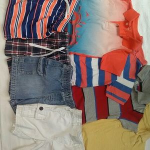 Awesome boys sets 4 shorts 4 shirts size 2toddlr