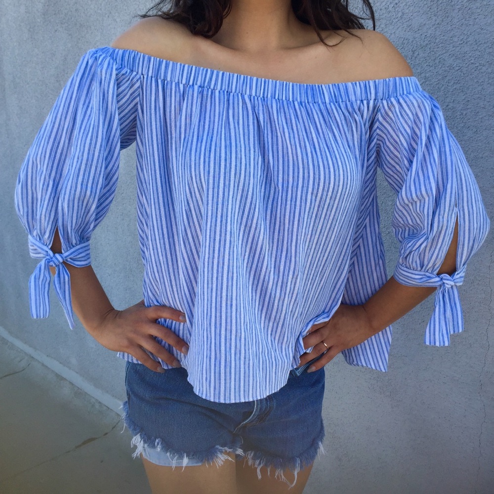 Lovestitch Off the Shoulder Blouse - Picture 4 of 8