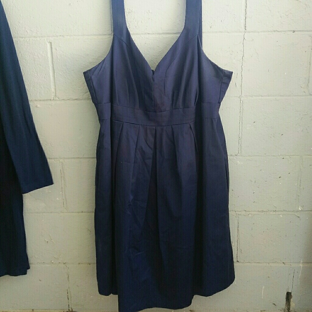 David's bridal navy formal/semi formal plus dress