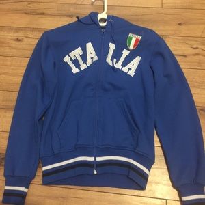 *GREAT CONDITION* ITALY Hoodie Girls Size: M