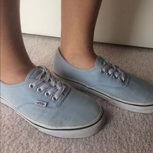 Blue VANS Shoes