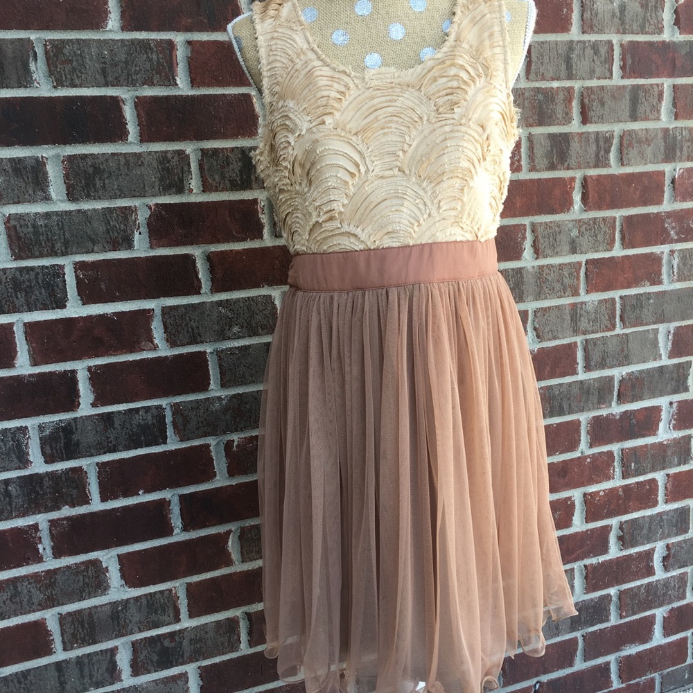 a'reve Two Tone Dress