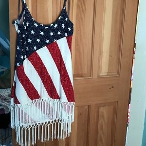 Flag tank top