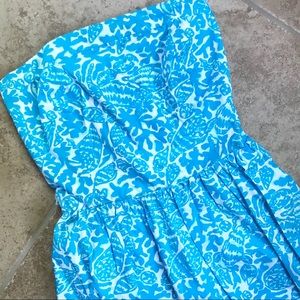 Lilly Pulitzer Strapless Dress