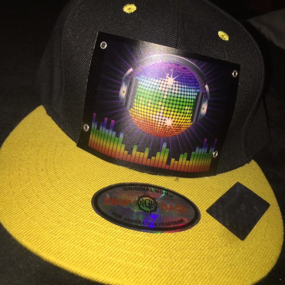 Light up hat.