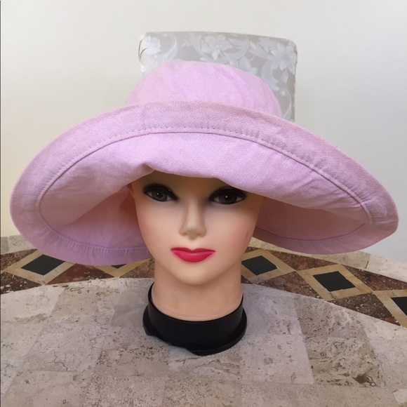 Scala Accessories - Pink Scala Sun Hat