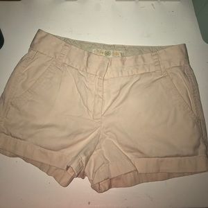 JCREW BABYPINK CHINO SHORTS