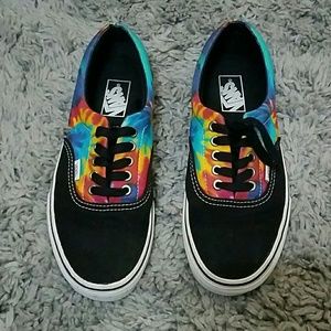 Tie Dye shoes from Zumiez