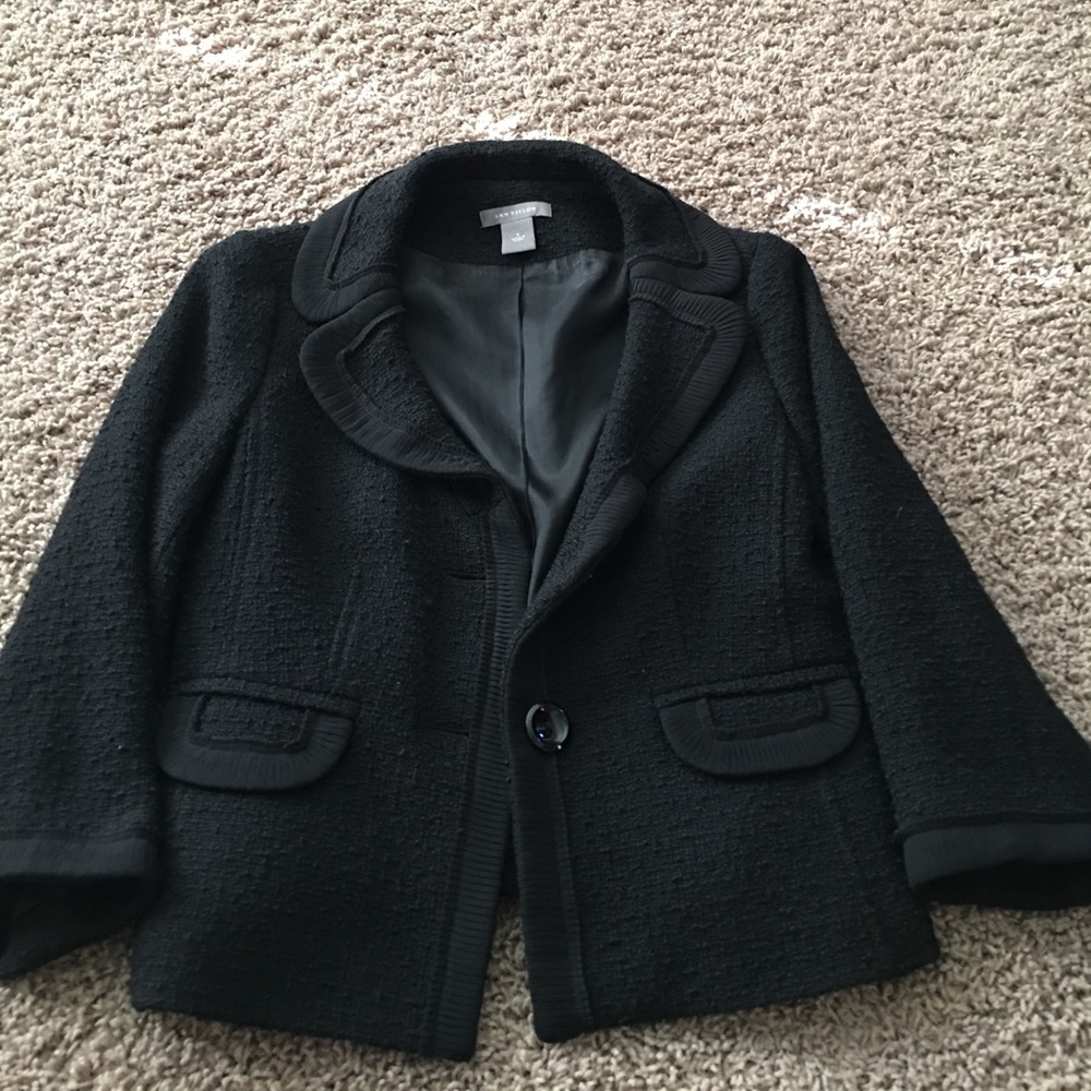 Ann Taylor black jacket/ blazer