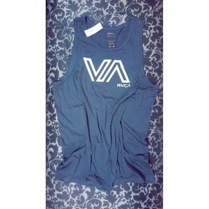 SOLD!! NWT TWO MENS RVCA TANKS