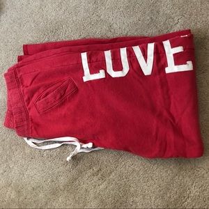 Red VS PINK Sweatpants