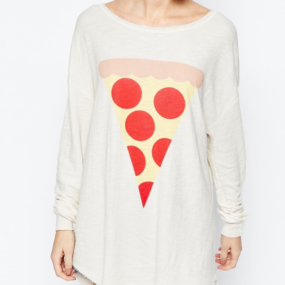 🍕WILDFOX PIZZA LONG SLEEVED TUNIC 🍕