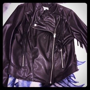 Leather jacket
