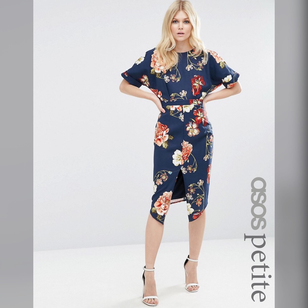 SALE 🎉 ASOS Petite Smart Dress with V Back