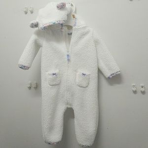 Carter's fleece zip bodysuit