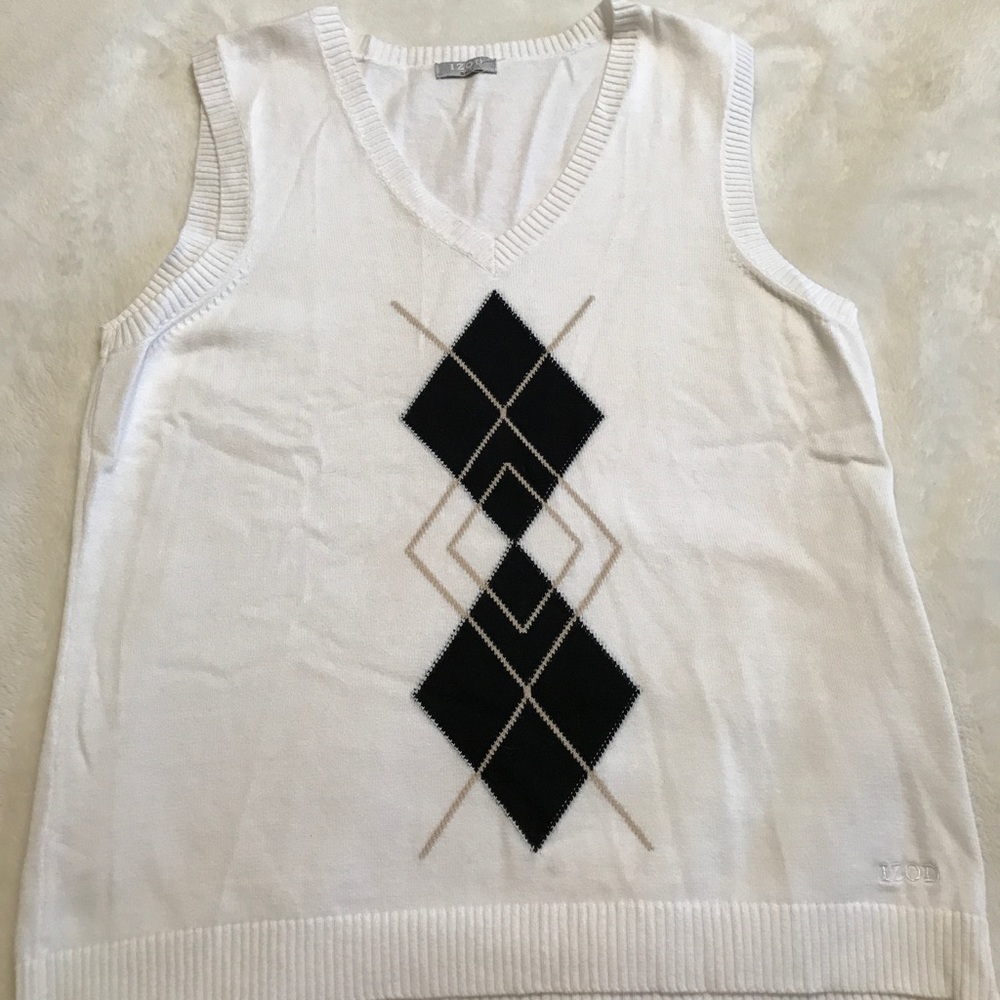 Izod Golf Knit Sweater Vest