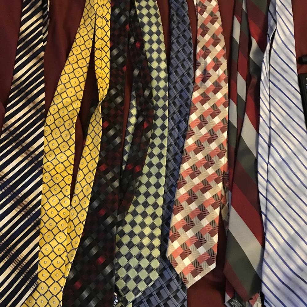 Couple expensive ties