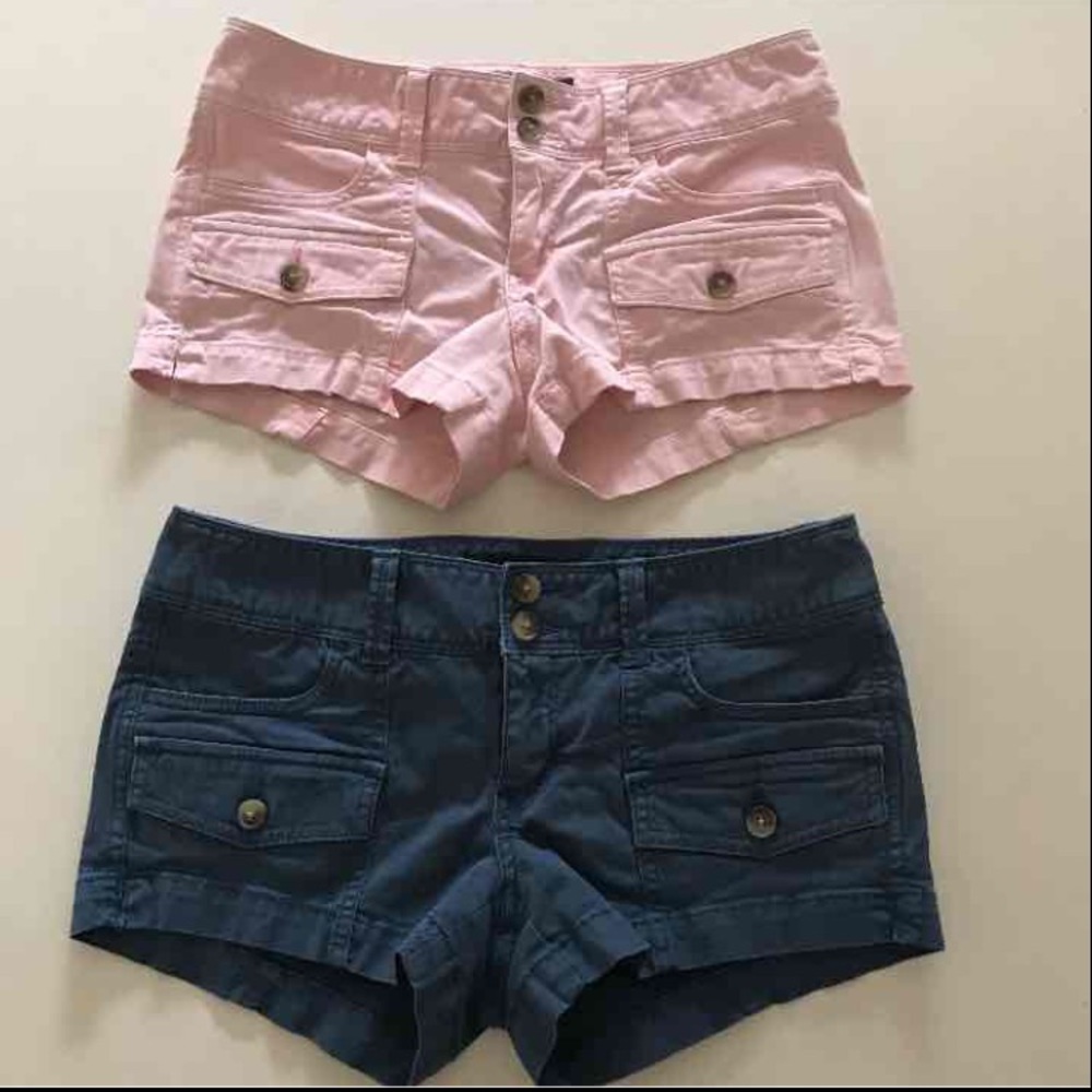 American Eagle twill shorts size 0