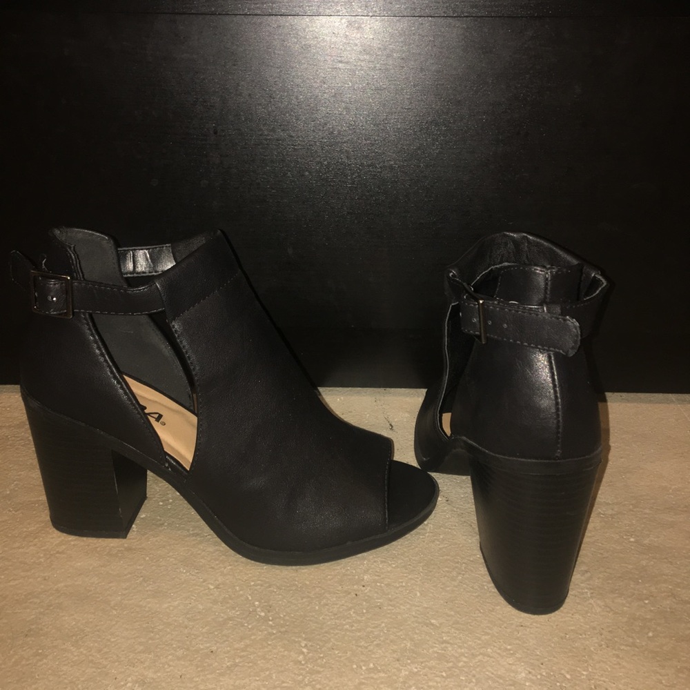 Black booties