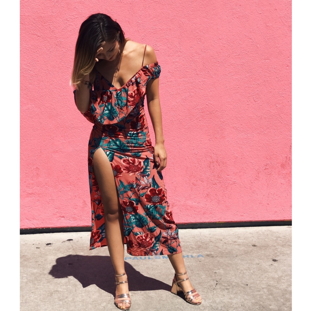 Flamenco Maxi Dress For Love & Lemons XS