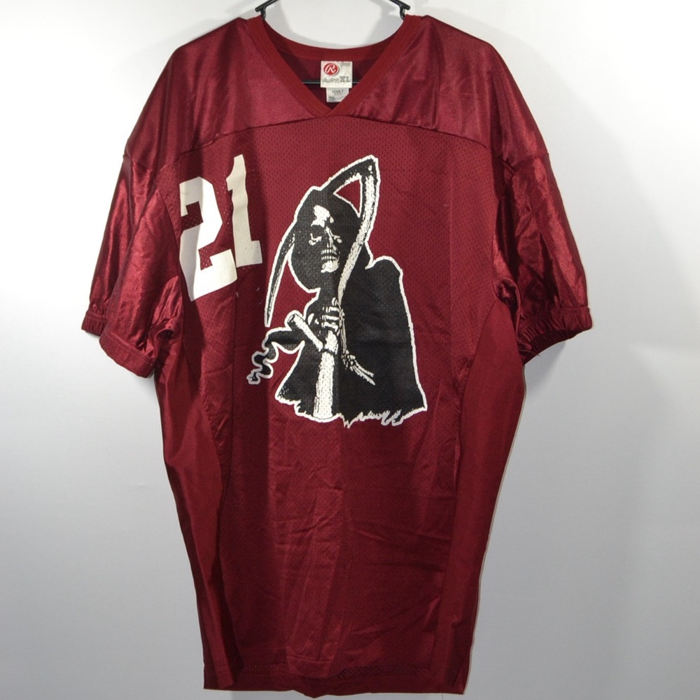 Vintage Grim Reaper Rawlings USA jersey #21
