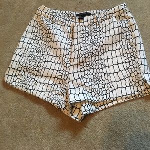 Forever 21 Gator Print Shorts