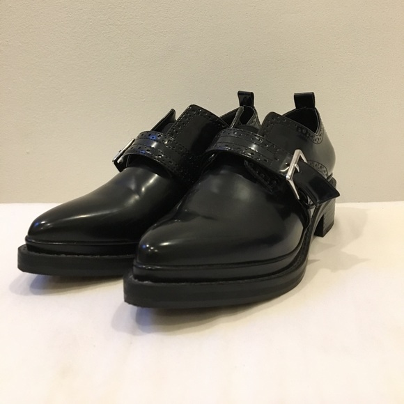 Zara Bluchers Moccasins with Buckle - Picture 2 of 5