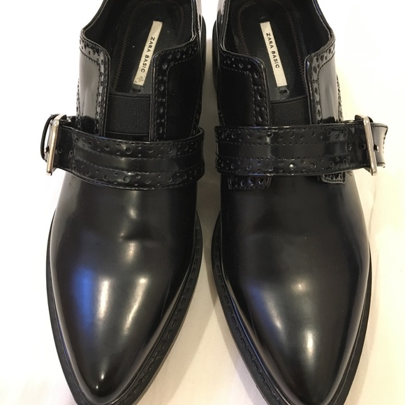 Zara Bluchers Moccasins with Buckle - Picture 4 of 5