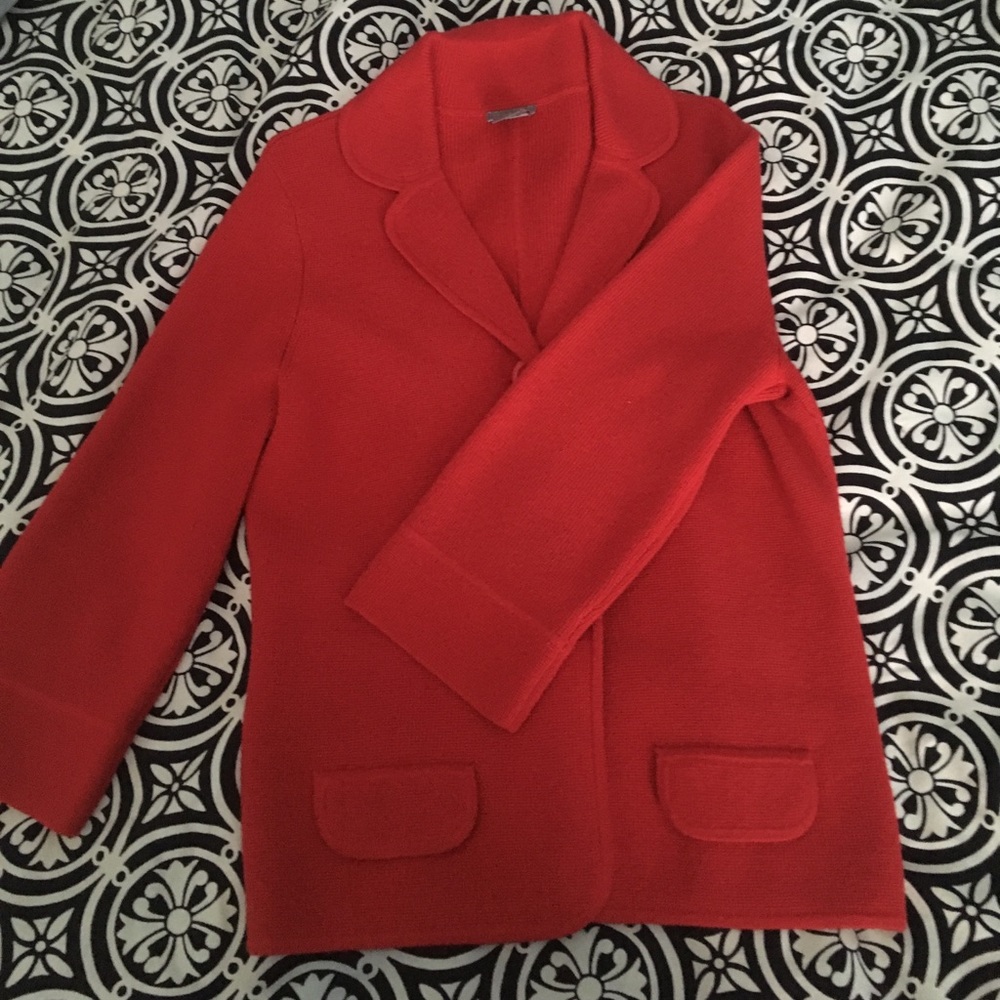 Ann Taylor red sweater