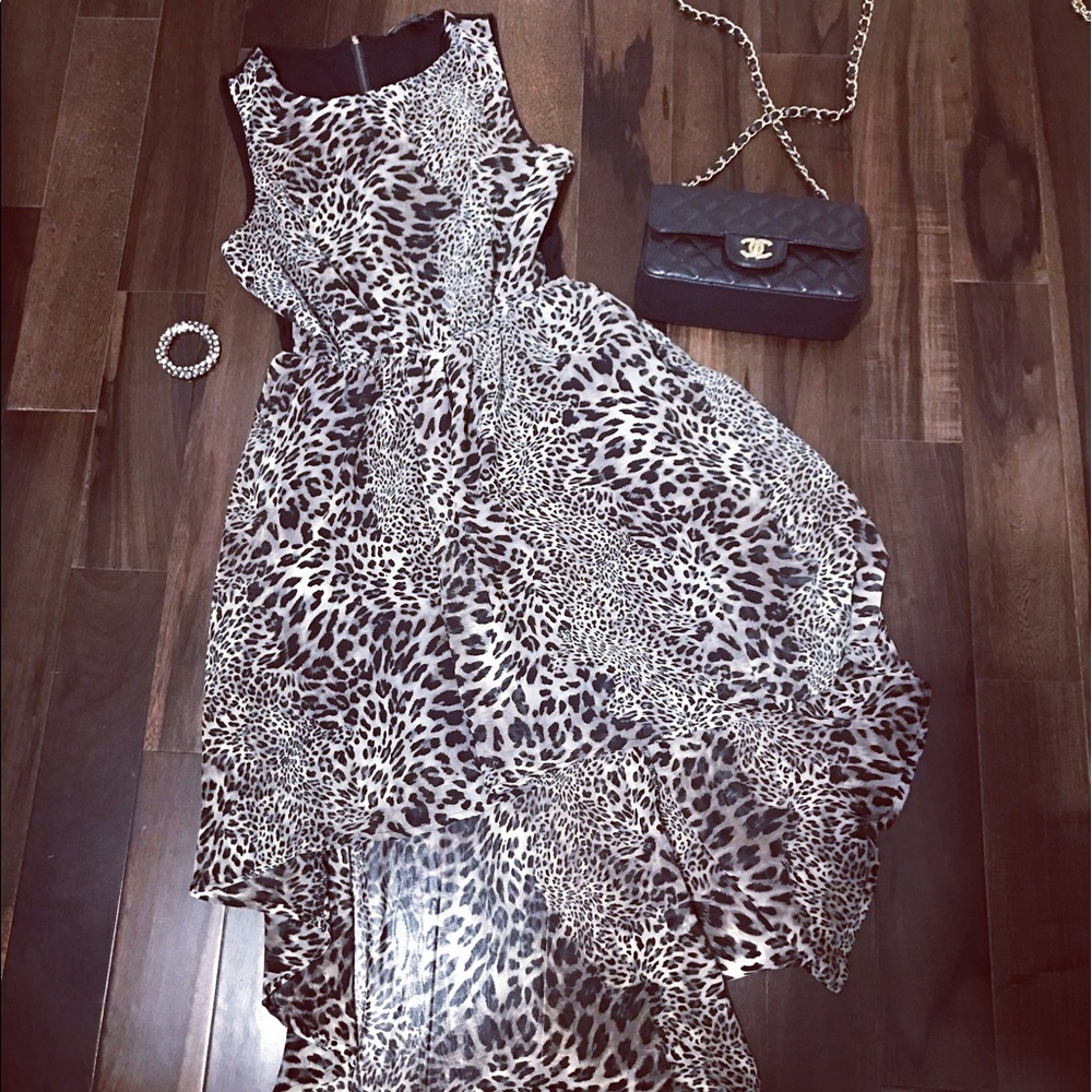 New leopard print dress