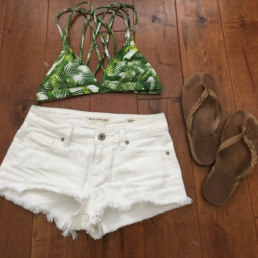 Palm bikini top