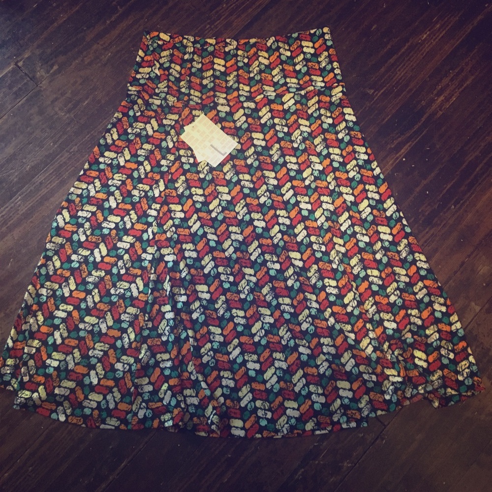 NWT Flirty fun Lularoe Azure
