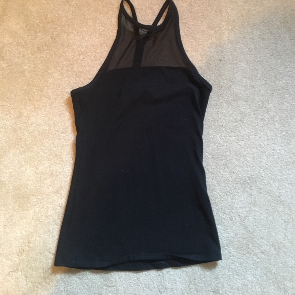 Partly Sheer Top