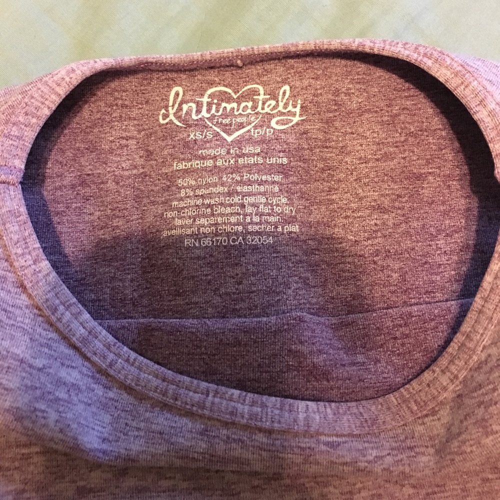 Free People Intimately High Neck Crop Top - Picture 2 of 3