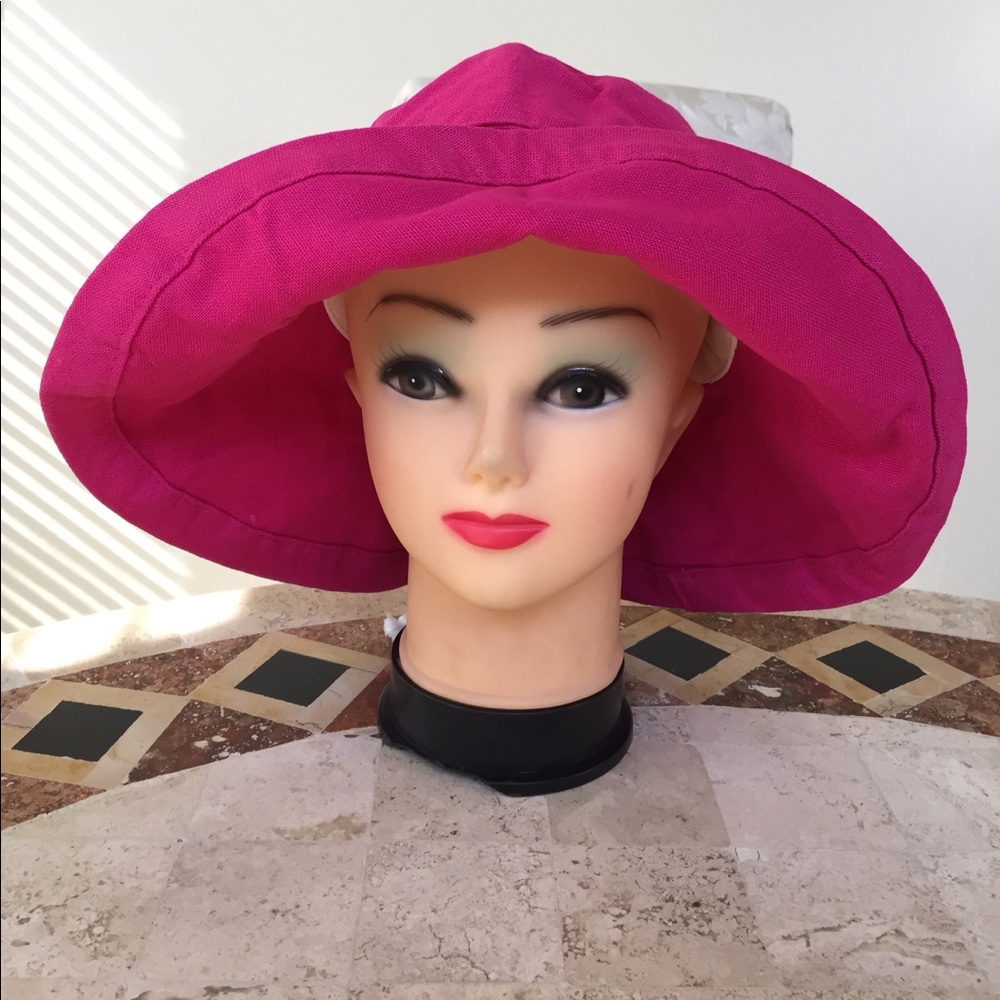 Pink Scala Sun Hat