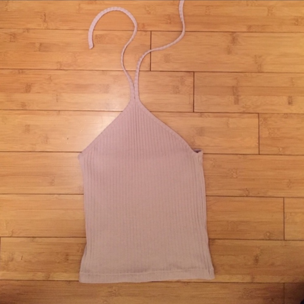 Mauve Baby Pink Hatler Tank