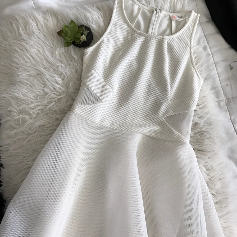 White dress