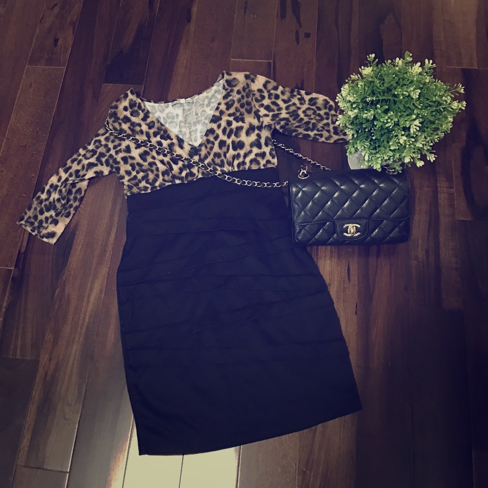 Cheetah dress