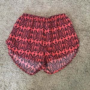 Tribal Printed Shorts