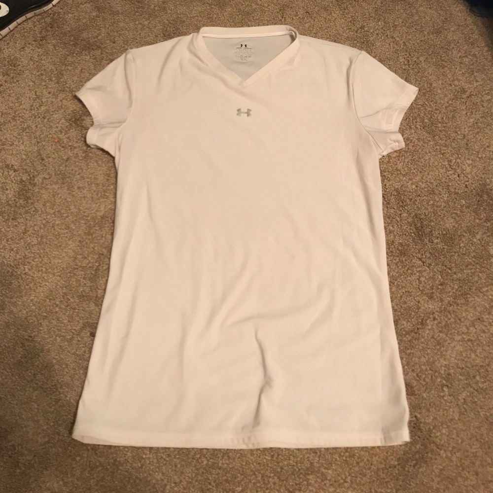 Under armour white shirt