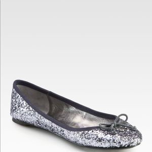 Tory Burch Chelsea bow ballet flats size 8