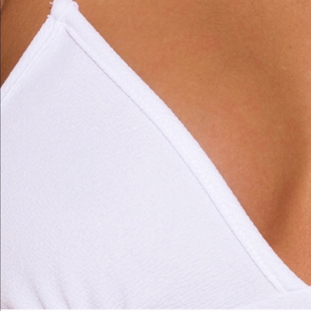 White Crop Top - Picture 3 of 3